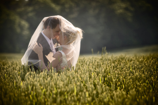 wedding photo by J Garner Photography, wide open spaces, the happy couple